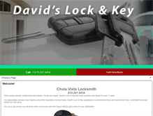 Tablet Screenshot of davidslockandkey.net